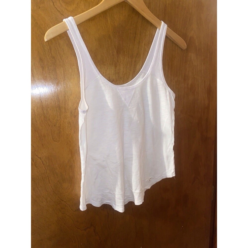 Hollister White Tank Top Size XS